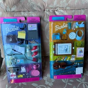 Barbie Accessory Bonanza Set with Pink and Blue Accents